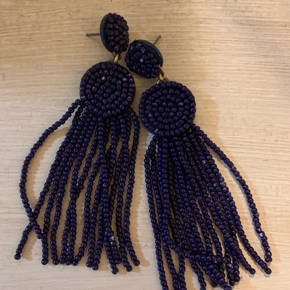 J. Crew Tassel Earrings